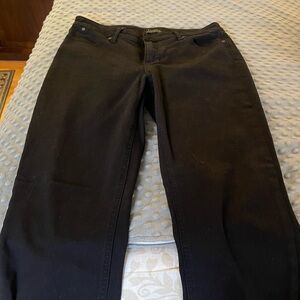 Talbots Women's Black Flawless 5 Pocket Slim Ankle Jeans
